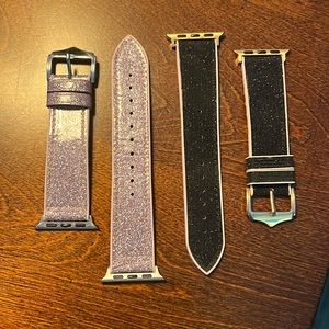 2 Apple Watch bands, fits 38/40mm